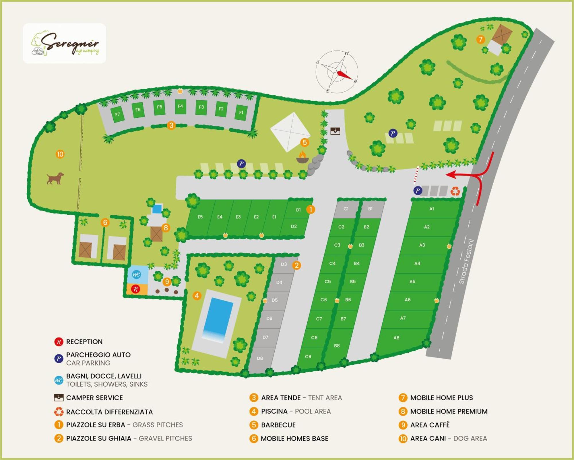 Seregner Agricamping & Homes - Adults Only 18 Monzambano Eksteriør bilde